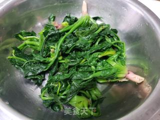 菠菜团子的做法步骤：2
