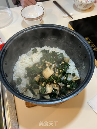 蔬菜松茸烩饭的做法步骤：13