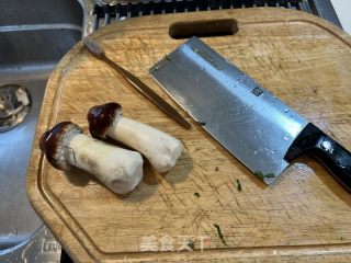 蔬菜松茸烩饭的做法步骤：3