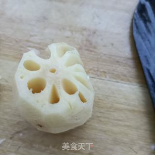 清汆莲藕鸡肉丸的做法步骤：7