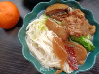 “热汤面”酸萝卜羊肉面的做法步骤：6