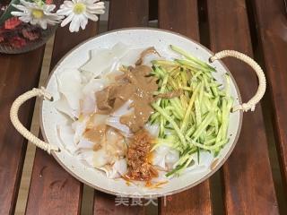 快手自制凉皮，免洗超简单又好吃！的做法步骤：7