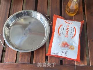 快手自制凉皮，免洗超简单又好吃！的做法步骤：1