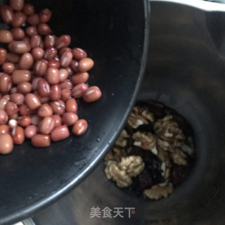 红豆红枣米糊的做法步骤：6