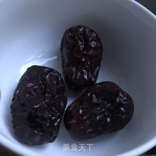 红豆红枣米糊的做法步骤：3
