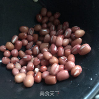 红豆红枣米糊的做法步骤：2