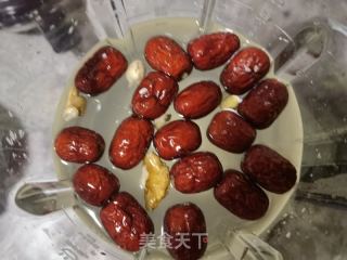 核桃腰果红枣豆浆的做法步骤：6