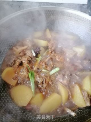土豆烧排骨的做法步骤：8