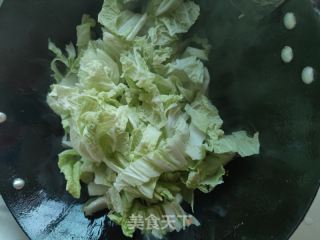 肉炒大白菜的做法步骤：7