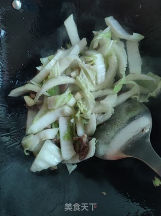 肉炒大白菜的做法步骤：6