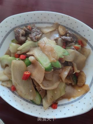 辣炒儿菜的做法步骤：11