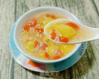 银耳酒酿水果羹的做法步骤：13