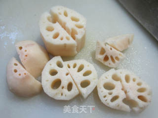 桑葚干莲藕露的做法步骤：3
