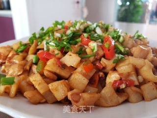 香藕鸡丁的做法步骤：9
