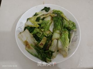 爆炒白菜的做法步骤：6