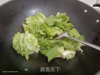 爆炒白菜的做法步骤：3