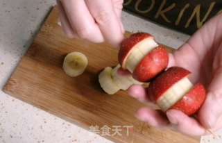 拉丝夹心糖葫芦，四种口味的做法步骤：12