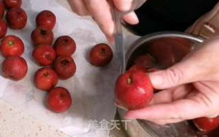 拉丝夹心糖葫芦，四种口味的做法步骤：1
