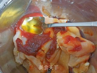 韩式辣酱鸡胸肉的做法步骤：8