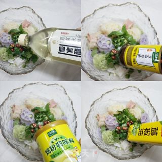 清新养眼凉拌面藕的做法步骤：6