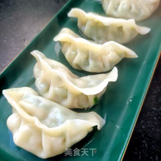 韭菜海肠水饺的做法步骤：21