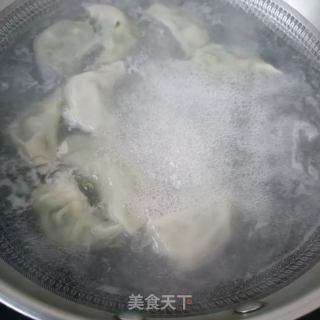 韭菜海肠水饺的做法步骤：20