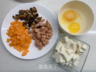 十分钟快手菜-营养补钙豆腐羹的做法步骤：1