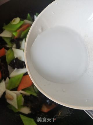 山药炒木耳的做法步骤：11