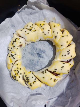 手抓饼豆沙卷的做法步骤：8