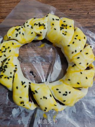 手抓饼豆沙卷的做法步骤：7