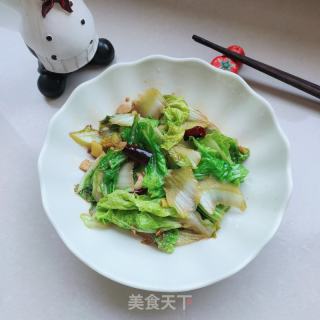 猪油炒白菜的做法步骤：15