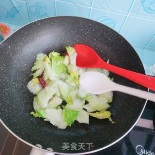 猪油炒白菜的做法步骤：8