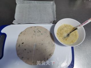 香蕉手抓饼的做法步骤：1