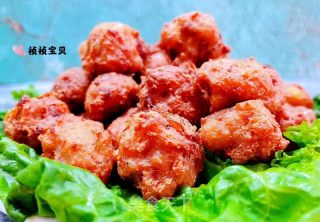 香酥豆腐猪肉丸的做法步骤：12