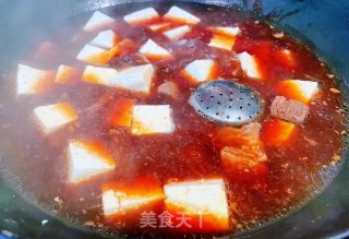 #热汤面#豆腐茼蒿牛肉面的做法步骤：11