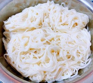 #热汤面#豆腐茼蒿牛肉面的做法步骤：8