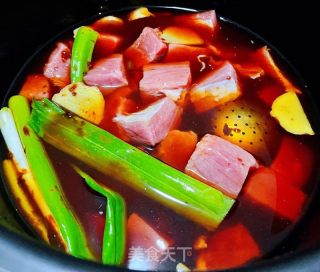 #热汤面#豆腐茼蒿牛肉面的做法步骤：4