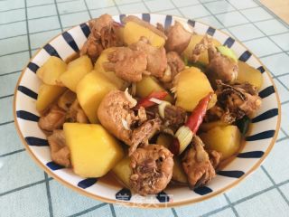 鸡肉烧土豆的做法步骤：14