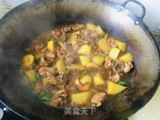 鸡肉烧土豆的做法步骤：13