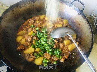 鸡肉烧土豆的做法步骤：12