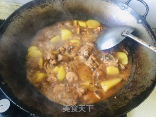 鸡肉烧土豆的做法步骤：11