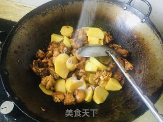 鸡肉烧土豆的做法步骤：10
