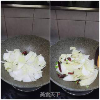 酸辣大白菜的做法步骤：5