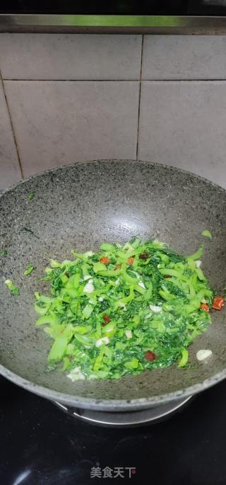 辣炒芥菜的做法步骤：7