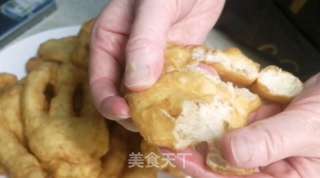 炸面鱼，传统早餐点心，蓬松柔软比油条简单的做法步骤：11