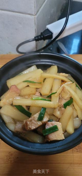 烧肉焖白萝卜的做法步骤：10