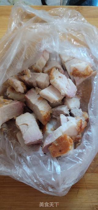 烧肉焖白萝卜的做法步骤：2