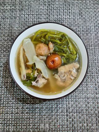 西洋菜猪骨汤的做法步骤：11