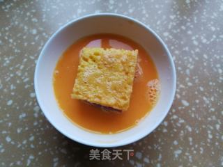 山药紫薯西多士的做法步骤：7