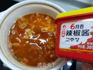 辣白菜豆腐煲的做法步骤：11